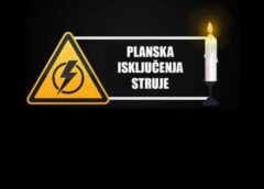 NAJAVA PLANSKIH ISKLJUČENJA STRUJE ZA 13. JUN